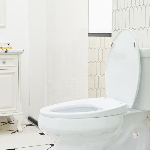 Clirass Bidet Toilet Seat – Non-Electric, Self-Cleaning Dual Nozzles for Frontal & Rear Wash, Adjustable Water Pressure, Slow-Close Lid, Fits Elongated Toilets – Hygienic & Eco-Friendly Upgrade (Contemporary) - Image 4