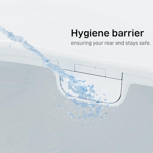 Clirass Bidet Toilet Seat – Non-Electric, Self-Cleaning Dual Nozzles for Frontal & Rear Wash, Adjustable Water Pressure, Slow-Close Lid, Fits Elongated Toilets – Hygienic & Eco-Friendly Upgrade (Contemporary) - Image 2