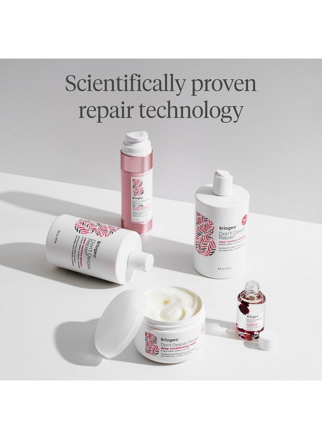 بريوجيو لا تيأس، إصلاح وتقوية + إصلاح مجموعة العناية بالشعر الصغيرة، إصلاح الشعر الجاف التالف أو المعالج بالألوان، مجموعة سفر نباتية خالية من الفالات والبارابين - Image 5