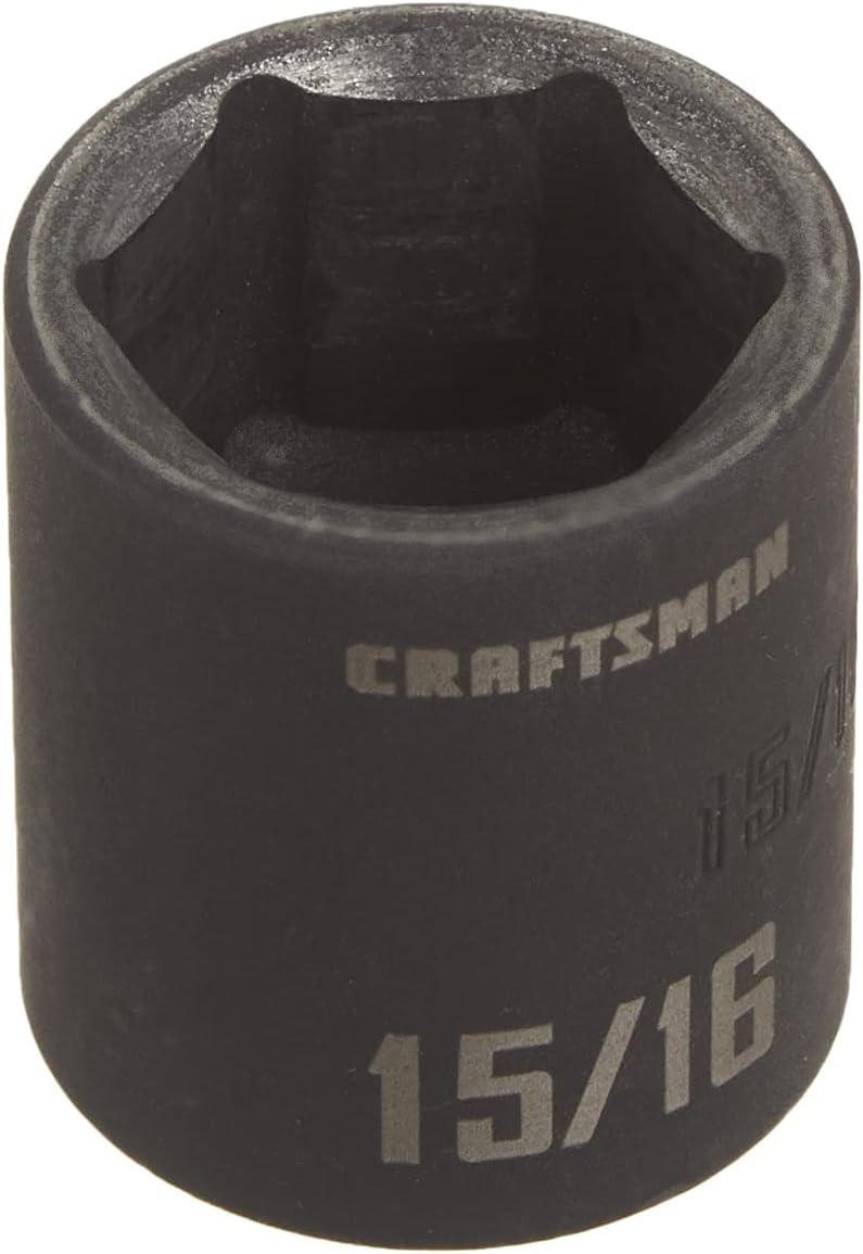 CRAFTSMAN CRAFTSMAN Shallow Impact Socket SAE 12 Inch Drive 1516 Inch 6 Point CMMT15857  - Image 3