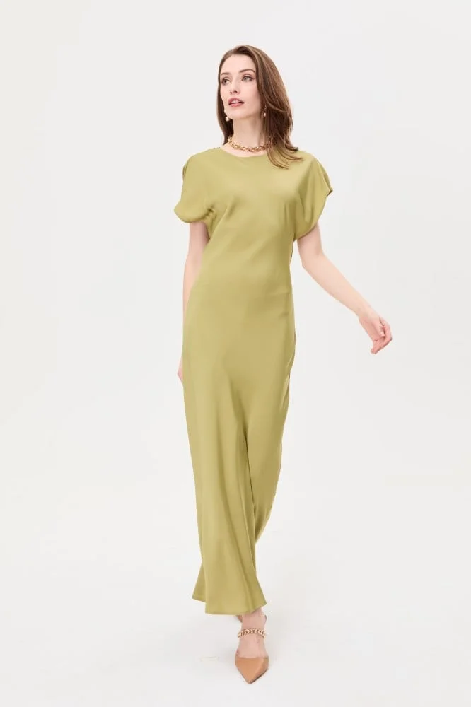 Tenda Olive Maxi Dress