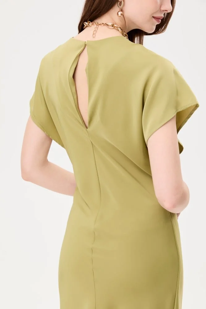Tenda Olive Maxi Dress