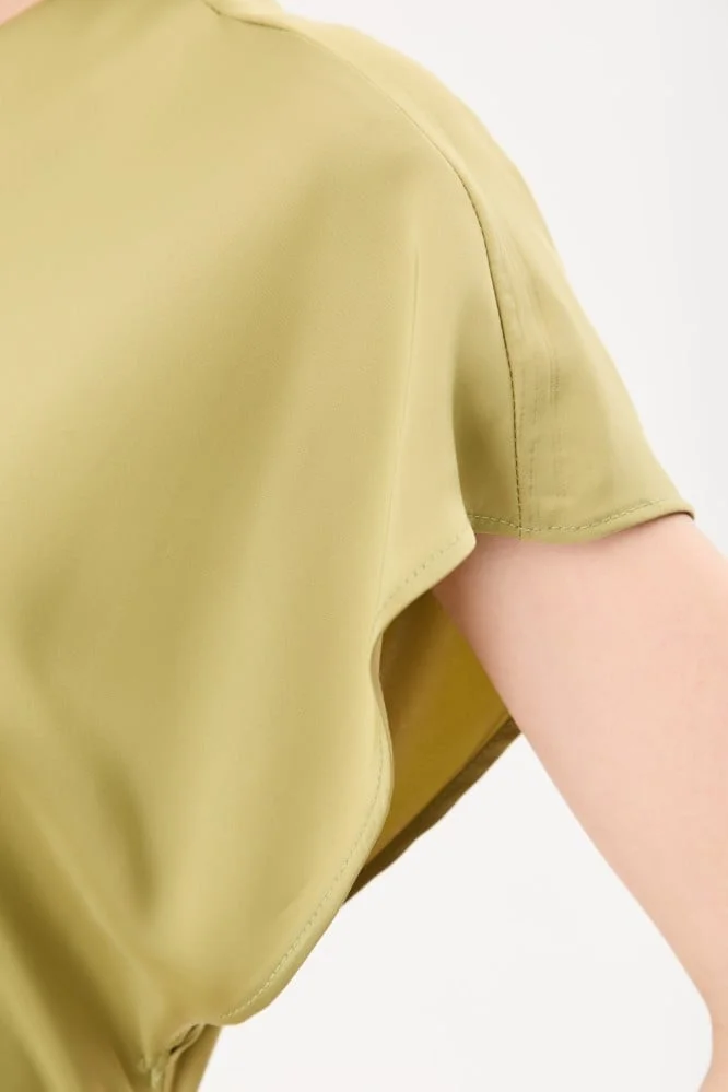 Tenda Olive Maxi Dress