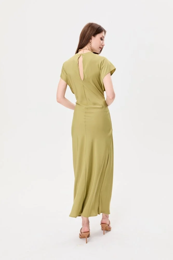 Tenda Olive Maxi Dress