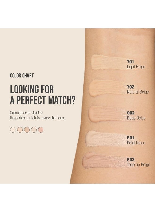 TFIT Idol Cover Concealer - Full Coverage, Lightweight, Sweat & Water Proof, Long-lasting, Lightweight, Conceales Dark Circles, Fine Lines, Redness, 0.22 Oz. (Y02 Natural Beige, 0.22 Oz.) - Image 4