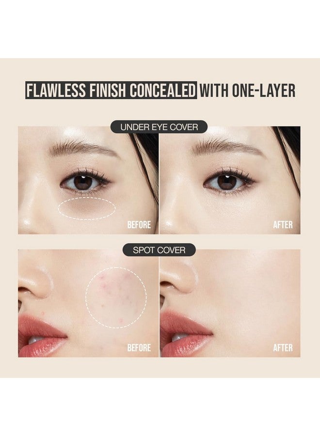 TFIT Idol Cover Concealer - Full Coverage, Lightweight, Sweat & Water Proof, Long-lasting, Lightweight, Conceales Dark Circles, Fine Lines, Redness, 0.22 Oz. (Y02 Natural Beige, 0.22 Oz.) - Image 3