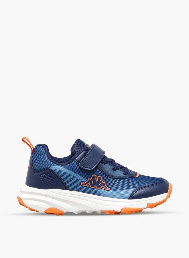 Kappa Boys Colourblock Hook & Loop Sports Shoes