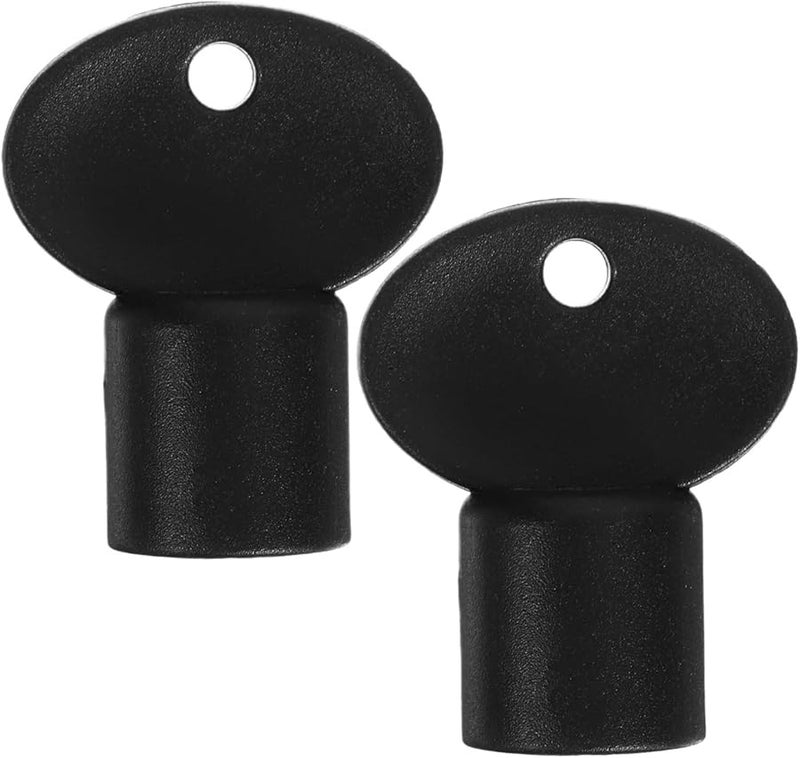 Commercial Toilet Paper Dispenser Key Replacement Plastic 10pcs Practical Convenient Use - Image 1