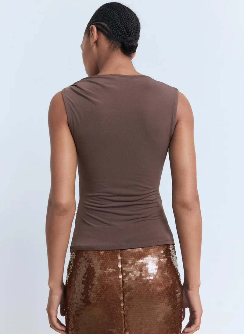 مانجو Casual Petri Midi Top
