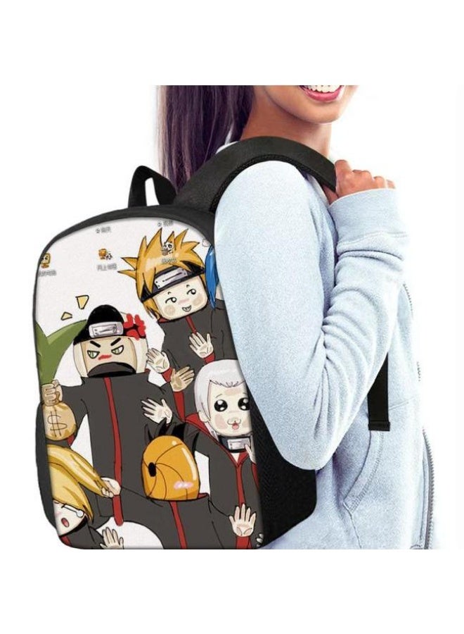 عام حقيبة ظهر مطبوعة بالرسوم المتحركة + مجموعة حقائب اليد + القلم، مجموعة حقائب عملية من ثلاث قطع (يمكن استخدام الطلاب والأطفال ونزهات الأصدقاء ورياضات تسلق الجبال وما إلى ذلك) - 30 - Image 2