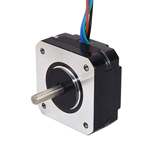 STEPPERONLINE Short Body Nema 17 Bipolar Stepper Motor 1A 22.6oz.in/16Ncm DIY CNC Extruder - Image 1