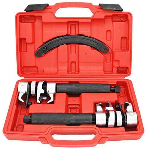 KAKO Strut Spring Compressor Tool, Coil Spring Compressor Tool, Strut Spring Compressor, Ultra Rugged Coil Spring Compressor with Safety Guard and Carrying Case(2 Pcs) - Image 1