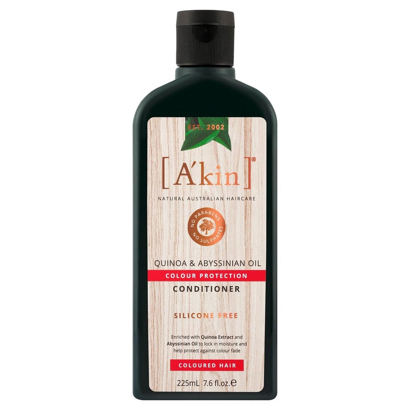 A'kin Akin Ylang Ylang Quinoa Colour Protection Conditioner Free From Parabens Sulfates and Silicones 225 ml - Image 1