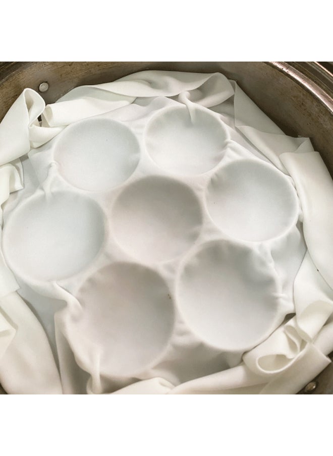Generic - 米糕泡粑垫布米馒头蒸布弹力蒸笼布发糕水塔糕定型布小白糕不粘布-尺寸:蒸布30*30CM（2张） - Image 1