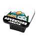 PATBIXES Hitch Cover Fits for 2Inch HitchAdventure Awaits Black and White Trailer Hitch Cover Tube Plug InsertCar Exterior Accessories Receiver Tube Hitch Plug - Image 2