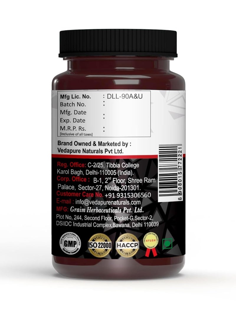 VEDAPURE Teso-19 Energizing Blend Of Ashwagandha, Safed Musli, Shatavari And Chota Gokhru- 60 Capsules - Image 3