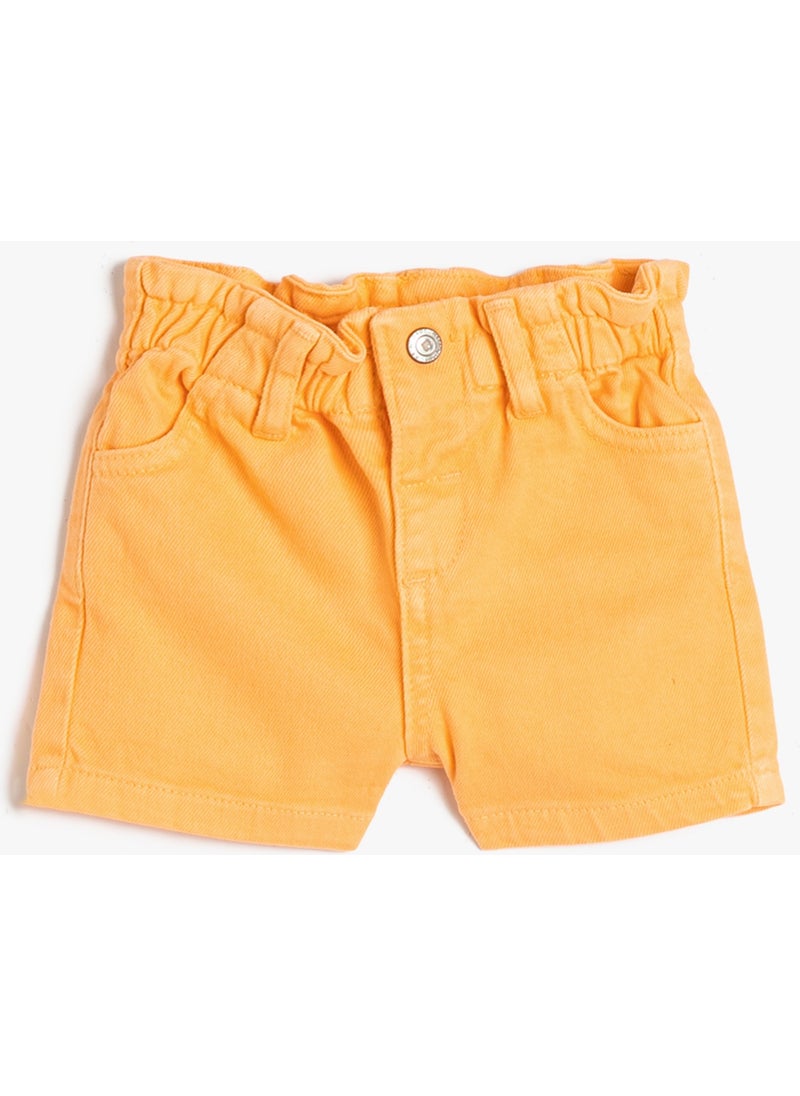 Cotton Shorts with Pockets Elastic Waist Cotton - pzsku/ZAED99A69B6A870E3666DZ/45/_/1724945368/a7f97ab3-5441-4792-82c1-a658e4603f7b