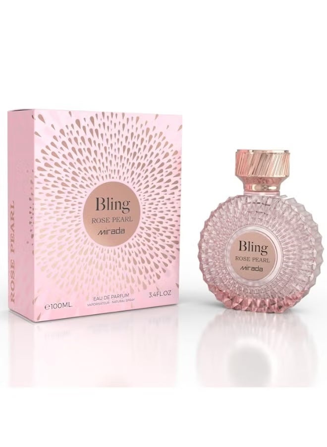 Mirada Bling Rose Pearl For Women Eau de Parfum 100ml