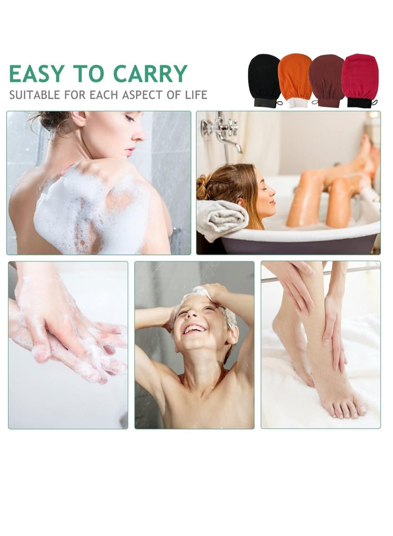 Bath Shower Body Massage Glove Washing Towel Scrubber  - Image 2