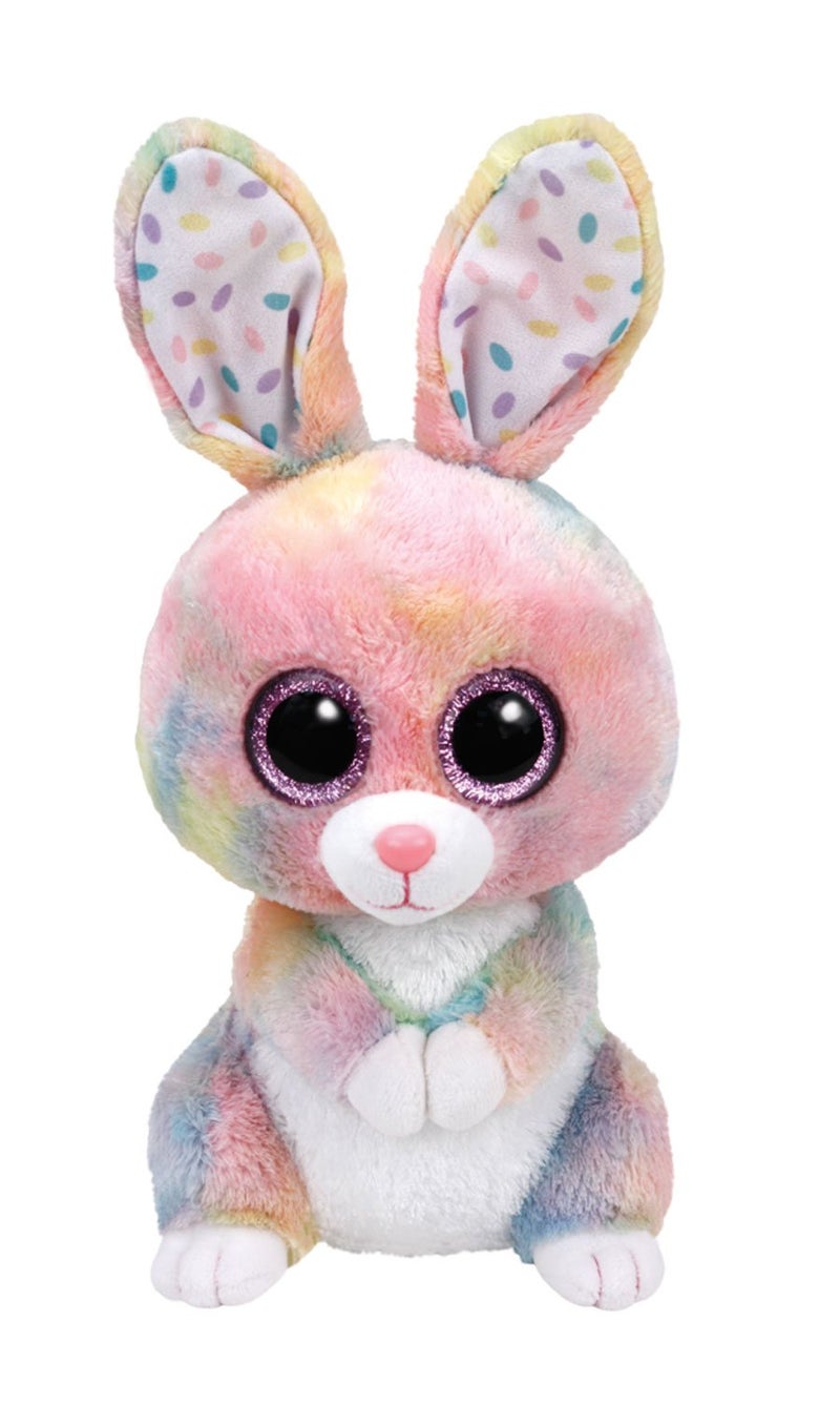 Ty Beanie Boos Bubby Easter Multicolor Rabbit - 6 in