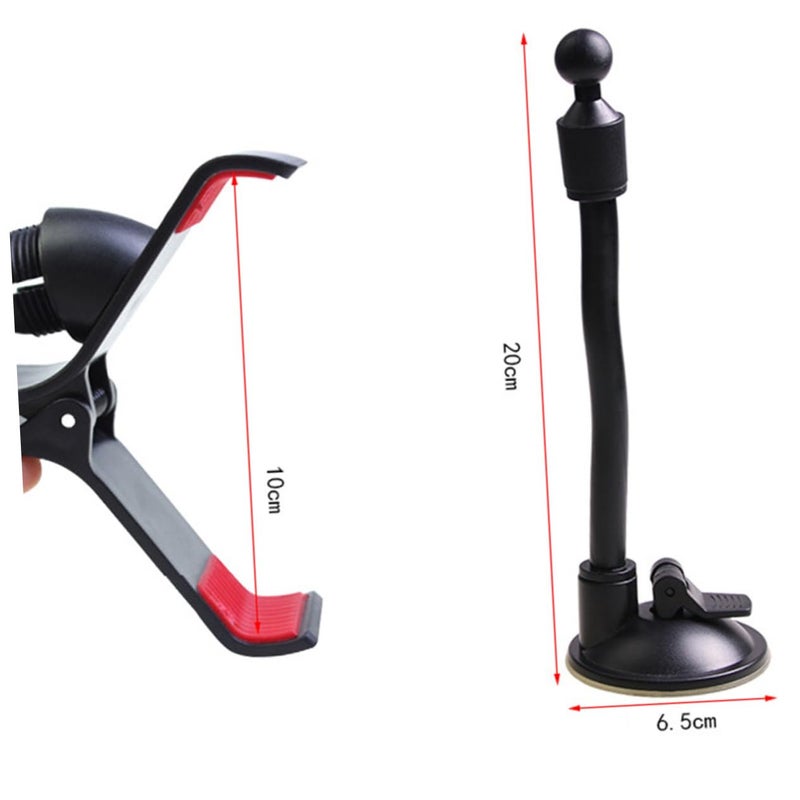 Universal Car Phone Holder Suction Cup Mount For Windshield Dashboard 10cm Wide - Image 3