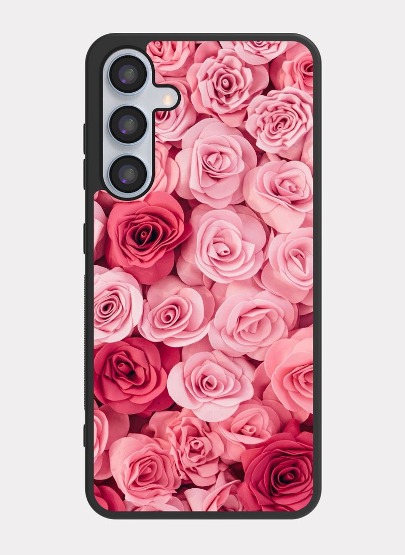 PXLAAT Samsung Galaxy A55 case cover Flowers - Image 1