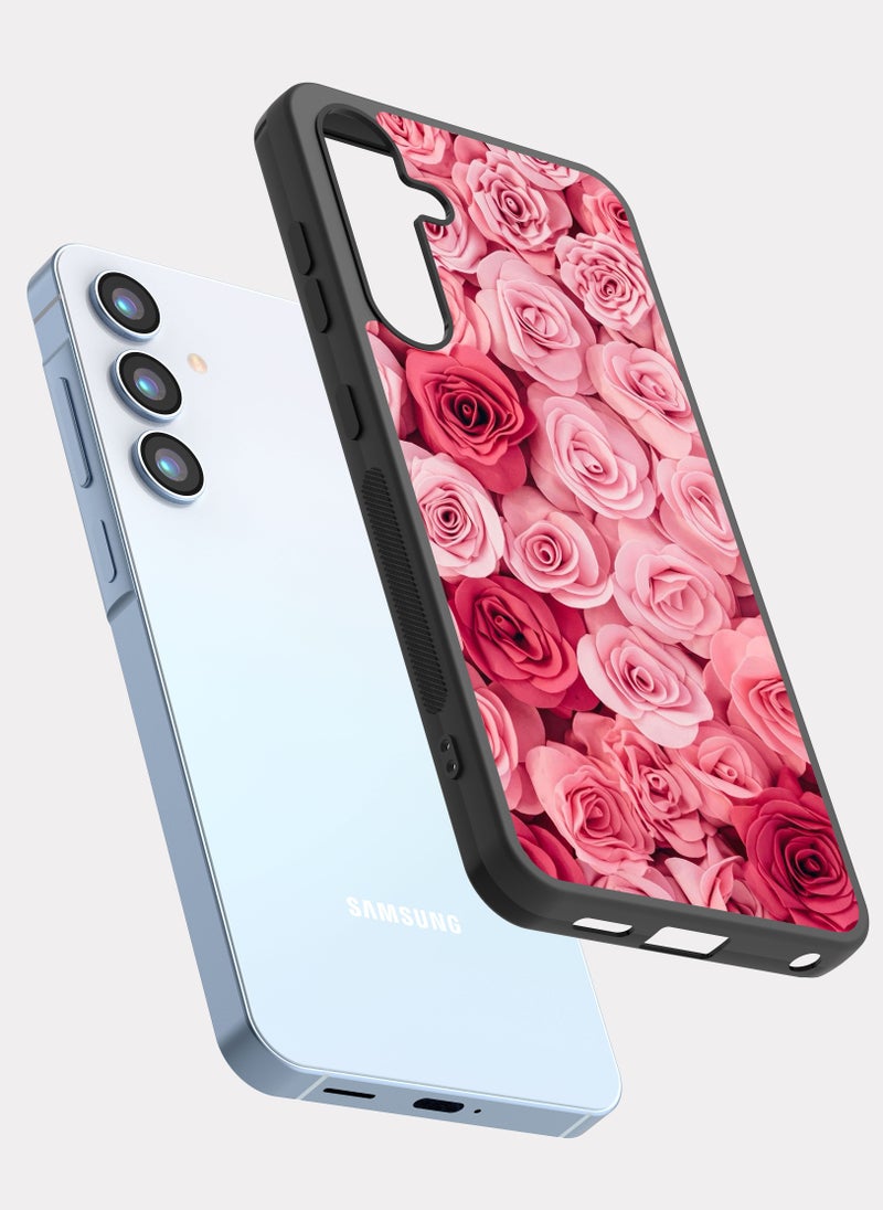 PXLAAT Samsung Galaxy A55 case cover Flowers - Image 2