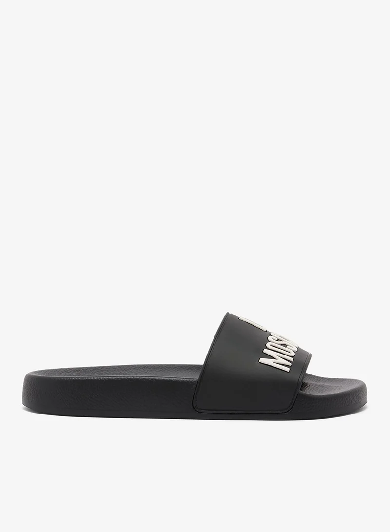 Love Moschino Pool Slide Mules