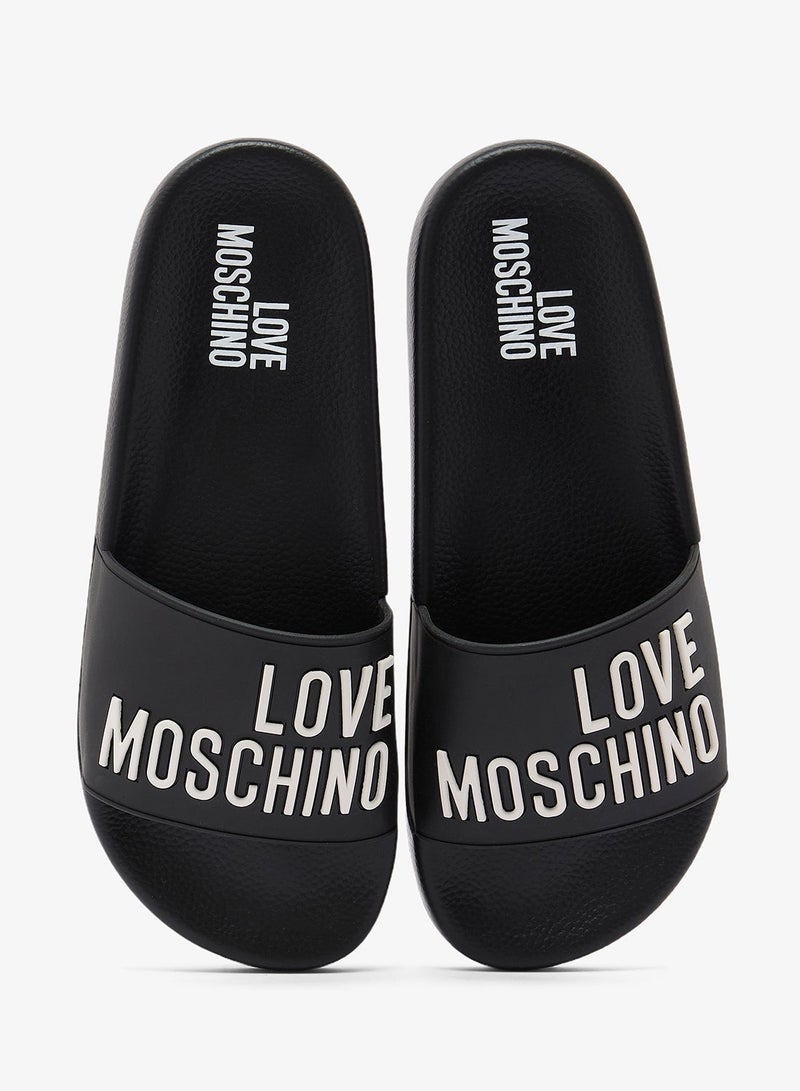 Love Moschino Pool Slide Mules - Image 4