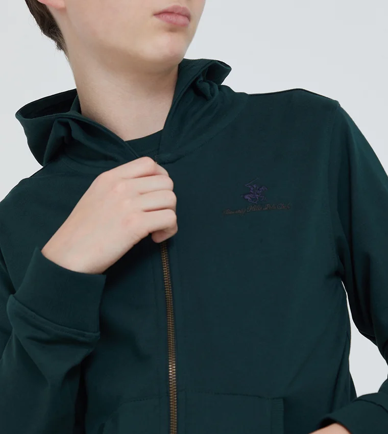 BEVERLY HILLS POLO CLUB  Full Zip Hoodie Jacket for Men | Best Price UAE
