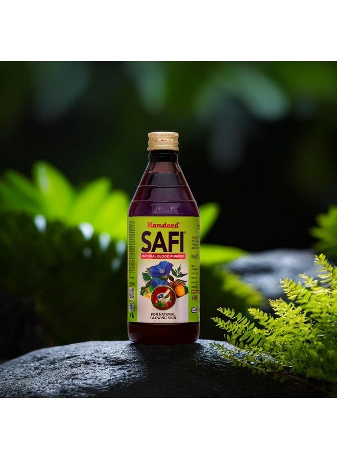 Hamdard Safi Blood Purifier Syrup for Healthy & Glowing Skin | 100% Pure | Clear Stomach | Helps to improving Liver Function | 500ml | Pack of 1 - Image 2