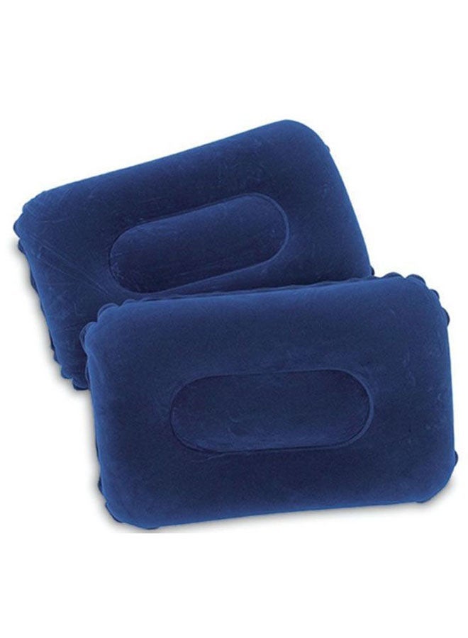 Bestway Inflatable Air Mattress - Large Air Bed with Comfortable Velvet Surface and 2 Inflatable Pillows, Perfect for Camping and Home Use - Dimensions: 203cm x 152cm x 22cm - Image 2