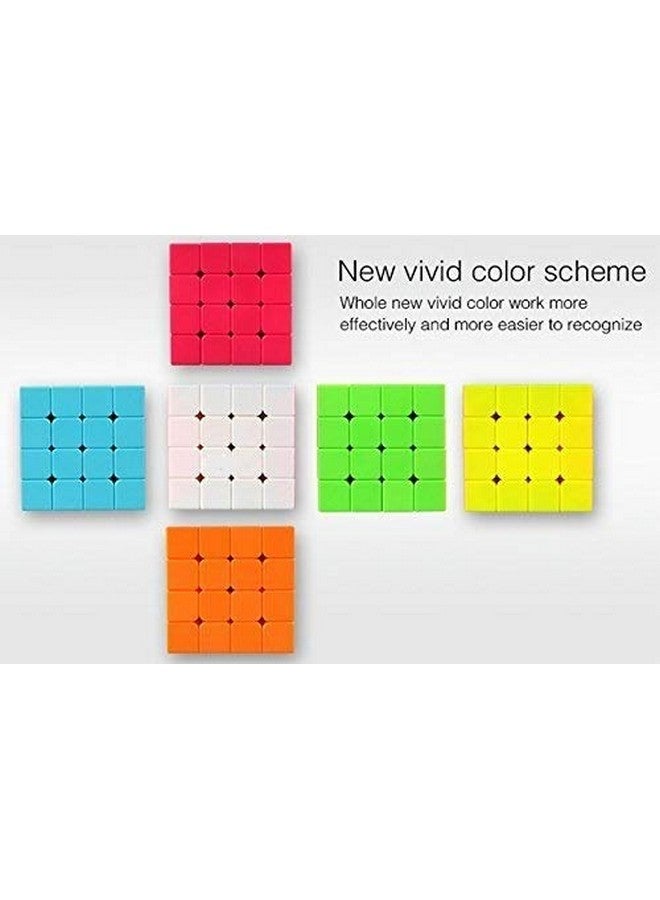 D ETERNAL Speed Cube Combo Set Of 2X2 4X4 & 5X5 High Speed Stickerless Magic Puzzle Cube Gift Set (Combo Of 2X2,4X4,5X5), Teen - Image 5