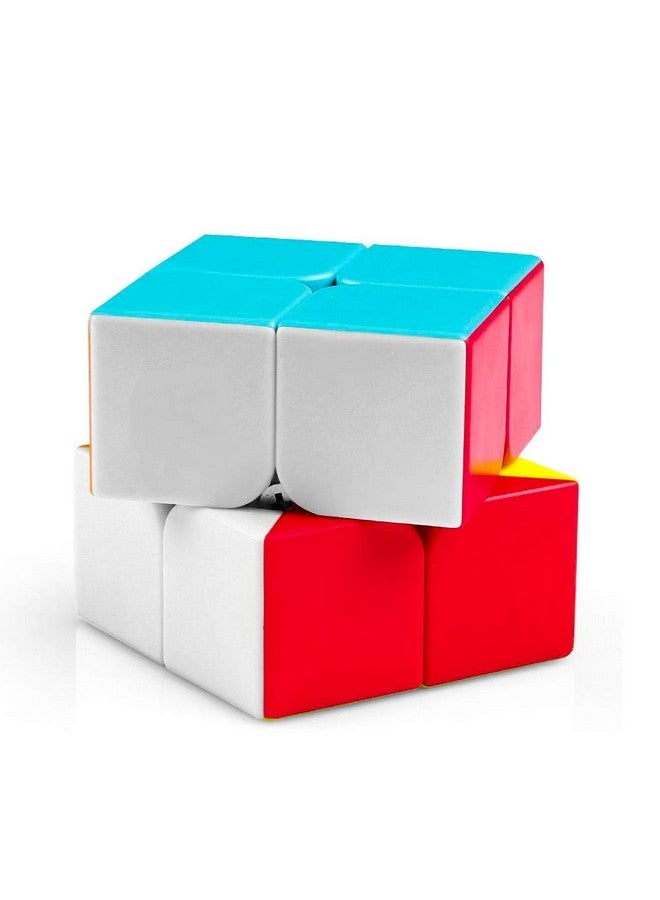 D ETERNAL Speed Cube Combo Set Of 2X2 4X4 & 5X5 High Speed Stickerless Magic Puzzle Cube Gift Set (Combo Of 2X2,4X4,5X5), Teen - Image 4