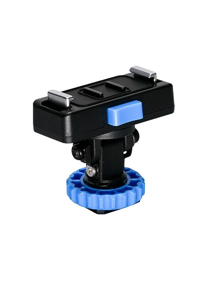 Aputure Amaran Ace Lock to Cold Shoe Adapter – Quick Release Cold Shoe Mount Adapter, Secure Locking Camera Accessory Mount, Universal LED Light & Camera Accessory Adapter, Durable Metal Mount for On-Camera Lights, Microphones, Monitors & Photography Rigs - Image 2