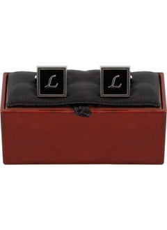 Zekupp , L Letter Cufflinks  - Image 3