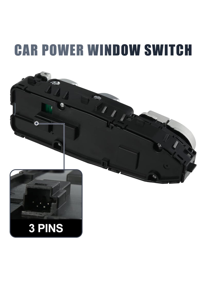 X AUTOHAUX X AUTOHAUX 2059056811 Car Master Power Window Switch Driver Side for Mercedes-Benz GLC300 C350e C63 AMG 2016-2018 Black  - Image 5