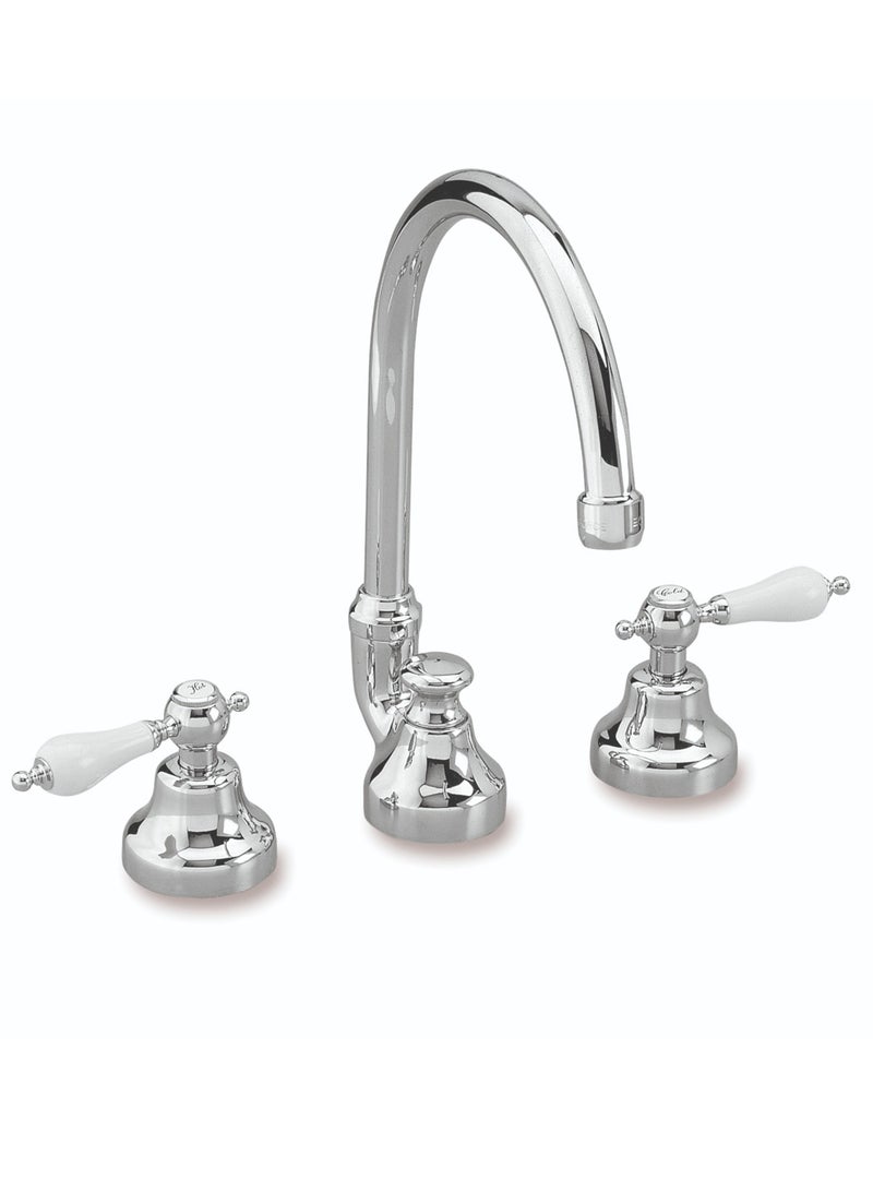 جي أس خلاط مغسلة 3 خرم كروم ايطالى - Image 1