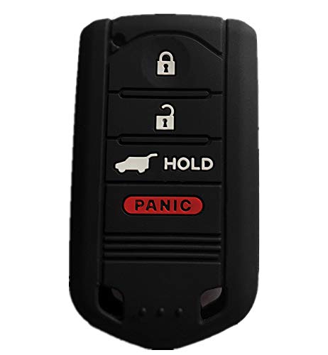 HEARTMEET Smart Key Fob Cover Case Protector Keyless Remote Holder for Acura MDX TL TLX ZDX RDX TSX RL ZD IL M3N5WY8145 (Not fit Engine Hold FOB) Black OEM Part Number 267F-5WY8145 KR5434760 - Image 5