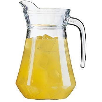 Home-Cart Clear Glass jug 1.3 LTR, Transparent - Image 4