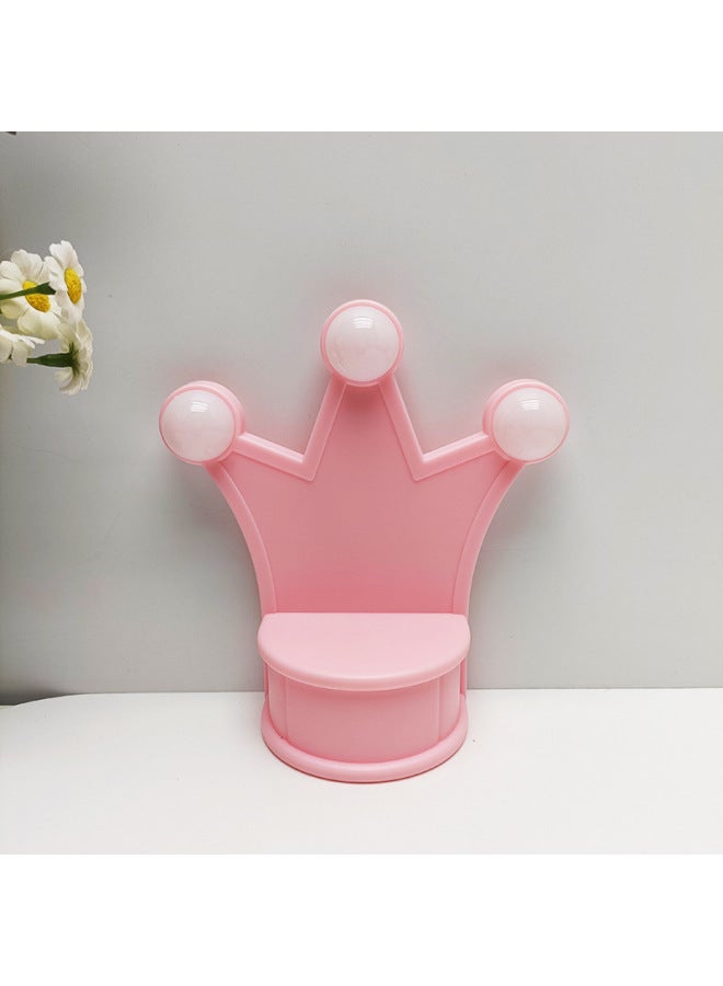 Creative Crown Chair Night Light Children's Handmade DIY Main Body Crown Princess Throne Luminous Toy