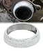 bylikeho Car Exhaust Manifold GasketCar Accessories 25inch Donut GasketAutomotive Exhaust Flange Gasket Seal Ring to Prevent Leaking Between Exhaust Pipe and Exhaust Manifold25 - Image 2