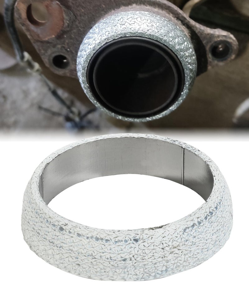 bylikeho Car Exhaust Manifold GasketCar Accessories 25inch Donut GasketAutomotive Exhaust Flange Gasket Seal Ring to Prevent Leaking Between Exhaust Pipe and Exhaust Manifold25 - Image 3