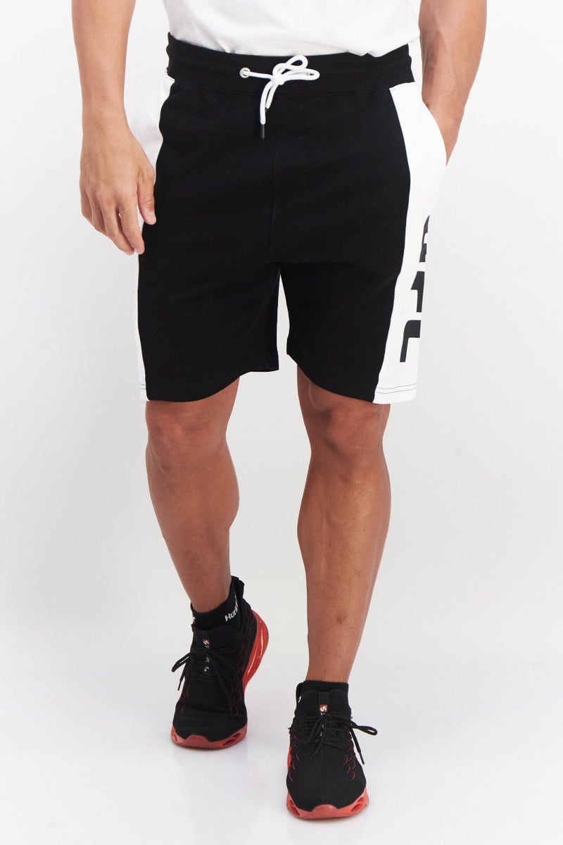 Ufc Men Sportswear Fit Printed Training Shorts, Black  - Image 1