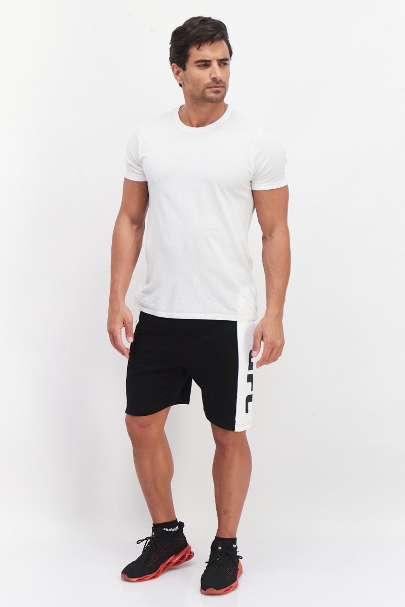 Ufc Men Sportswear Fit Printed Training Shorts, Black  - Image 3