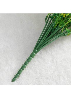 Fourwalls Fourwalls Artificial Real Touch Hanging Plant Bush Yellow 1 Piece 15 cm x 15 cm x 75 cm  - Image 5