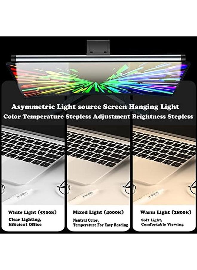 Computer Monitor Light Screen Light Bar Stepless Dimming No Glare One Piece Touch Switch With Type C Powered For Professional Designer Software Programmer اضاءة شاشة