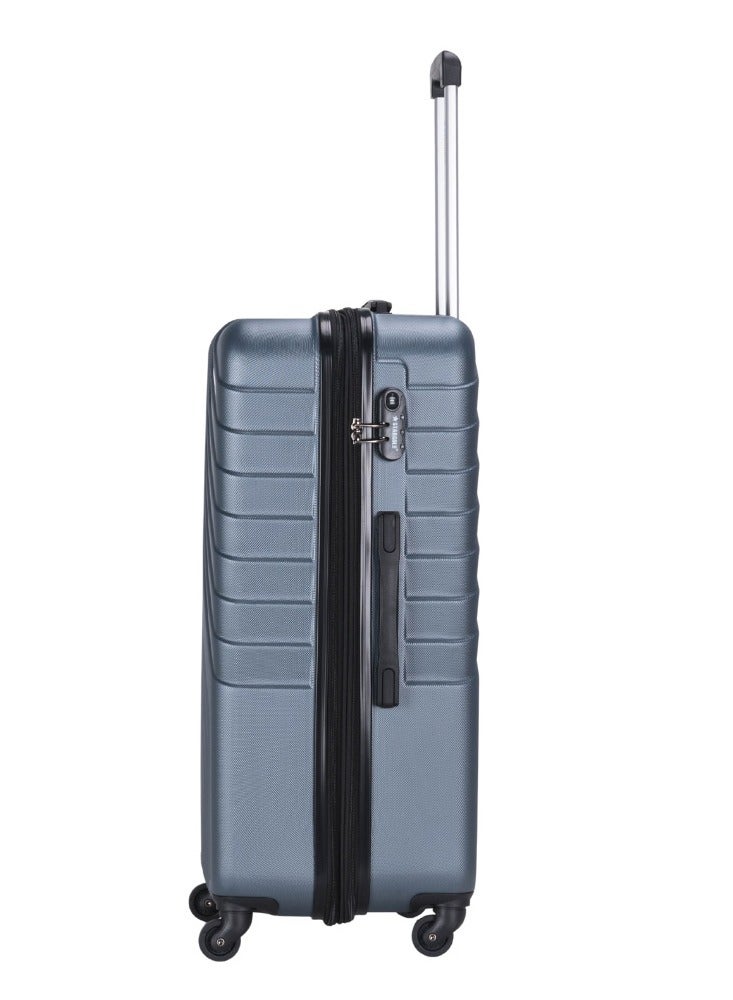 ستارجولد 4 عبوات من عربة الأمتعة ذات الجوانب الصلبة ذات الرقم الدوار باللون الأزرق الفاتح - Image 5