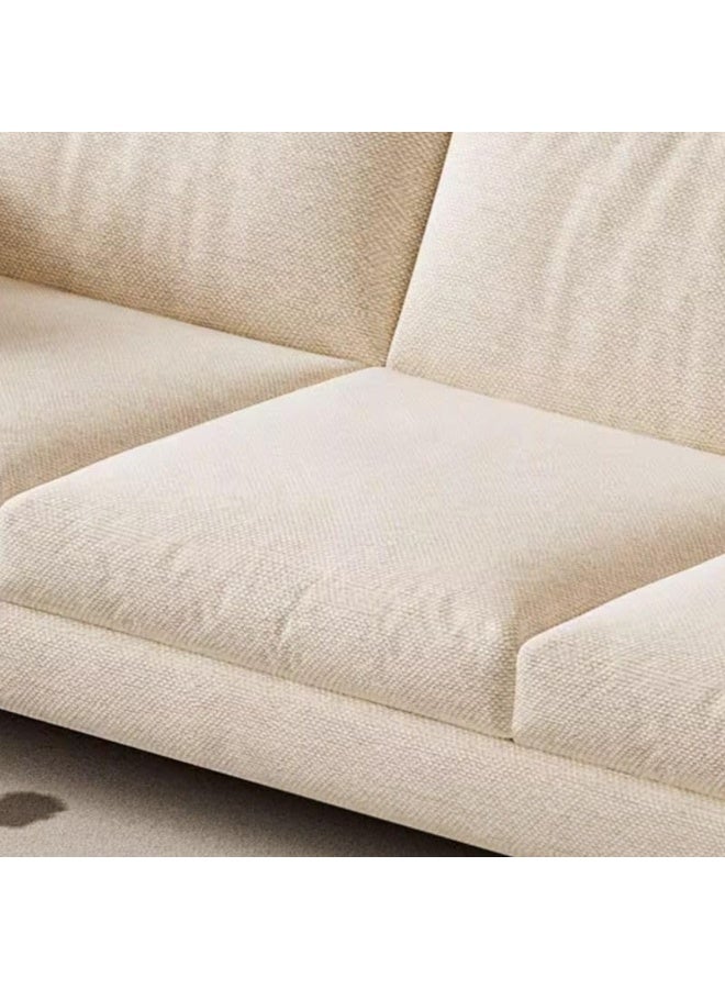 Poppins Home Poppins HOME Contemporary Living Room Sofa Set, Beige Upholstery, (3 Seater)  - Image 3