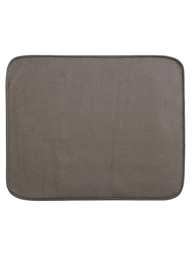 InterDesign Kitchen iDry Mat Grey 18 x 9inch  - Image 1